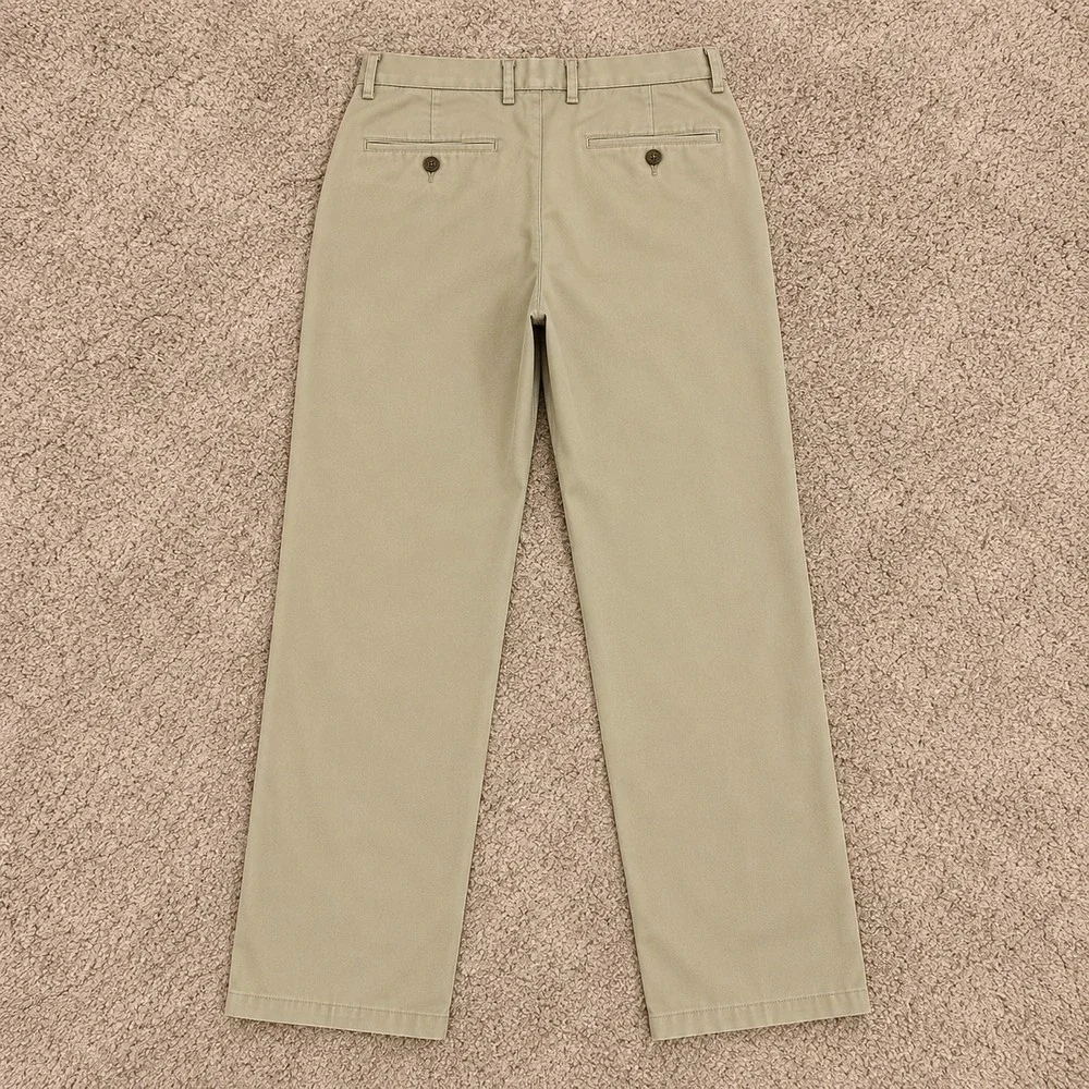 Dockers Mens Slim Fit Chino Pants Khaki Tan Stretch Cotton Trousers 30x32